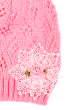 Шапка женская 120PDD1644V темно-розовый