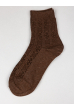 Носки бесшовные с двойной пяткой 230PBL20-03-3-2 коричневые коричневый