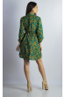 Платье цвет зеленый 632F025-1 зелёный