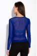 Блуза-сетка женская 108P029 индиго Блуза-сетка женская 108P029 индиго