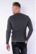Пуловер 606F7043 темно-серый
