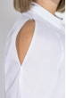 Рубашка (полубатал) с баку на завязках 69PD1039 белый