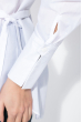 Рубашка (полубатал) с баку на завязках 69PD1039 белый