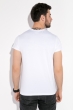 Футболка мужская однотонная 516F070 белый