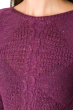 Свитер женский 129P030-1 фиолетовый