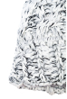 Шапка женская с помпоном 257V001-1 бело-черный