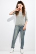 Джемпер женский с рукавом 3/4 436V016-1 светло-серый Джемпер женский с рукавом 3/4 436V016-1 светло-серый