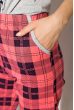 Пижама женская 107P017 серо-розовый