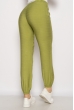 Брюки женские на резинках 633F004 оливковый Брюки женские на резинках 633F004 оливковый