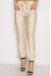 Брюки женские на резинках 633F004 светло-бежевый Брюки женские на резинках 633F004 светло-бежевый