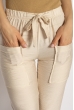 Брюки женские на резинках 633F004 светло-бежевый Брюки женские на резинках 633F004 светло-бежевый