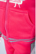 Костюм спортивный на флисе 120PKL8801 junior розово-серый