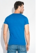 Футболка мужская однотонная 201F012-1 синий Футболка мужская однотонная 201F012-1 синий