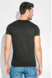 Футболка мужская однотонная 201F012-1 черный Футболка мужская однотонная 201F012-1 черный