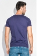 Футболка мужская однотонная 201F012-1 темно-сиреневый Футболка мужская однотонная 201F012-1 темно-сиреневый