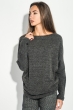 Джемпер женский реглан 64PD159 темно-серый меланж