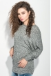 Джемпер женский реглан 64PD159 серый меланж