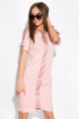 Платье с коротким рукавом 151P2947 розовый