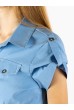 Рубашка женская 257P004 синий
