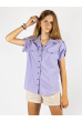 Рубашка женская 257P004 фиолетовый