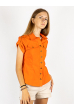 Рубашка женская 257P004 оранжевый