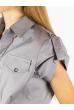 Рубашка женская 257P004 серый