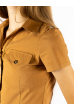 Рубашка женская 257P004 коричневый