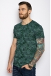 Футболка с принтом 627F006 зеленый