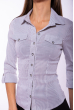 Рубашка женская 118P018 серый