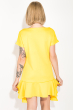 Платье женское трапеция 74PD139 желтый