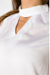 Блуза женская с кружевом 121P001 белый