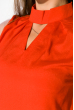 Блуза женская с кружевом 121P001 красный