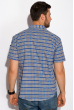 Рубашка с коротким рукавом 511F027 серо-голубой