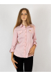Рубашка женская 257P045 розовый