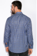 Рубашка с классическим воротником 129P021 синий