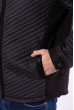 Куртка стеганая со вставками  187P477 черный