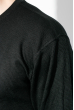 Пуловер мужской базовый, тонкий 281V001-1 черный