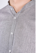 Рубашка мужская, однотонная 511F009-1 серый
