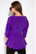 Блуза однотонная 148P32 фиолетовый