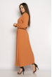 Элегантное платье 640F003 персиковый
