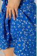 Юбка-шорты клеш 632F005-1 синий