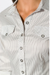Рубашка женская 118P053-1 светло-серый