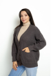 Кардиган женский повседневный 777A032 темно-серый Кардиган женский повседневный 777A032 темно-серый