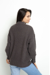 Кардиган женский повседневный 777A032 темно-серый Кардиган женский повседневный 777A032 темно-серый