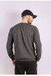 Свитшот мужской темно-серый 85F541-4 на тонком флисе темно-серый Свитшот мужской темно-серый 85F541-4 на тонком флисе темно-серый