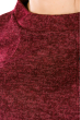 Платье женское в стиле Casual  5500 бордовый меланж