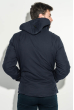 Куртка мужская с капюшоном, демисезонная 57P001 темно-синий