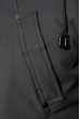 Куртка мужская с капюшоном, демисезонная 57P001 серый