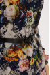 Шифоновое платье 640F007-1 цветной принт