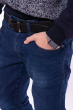 Стильные джинсы прямого покроя 149P008 темно-синий
